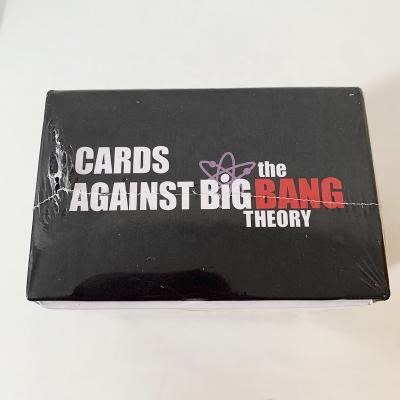 China Entertaiment Game Cards Wholesale Or Retail Cards Against The Bigbang Theory Games For Party OEM ODM Adult Card Game Customization Ready To Ship for sale