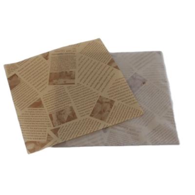 China Dessert Greaseproof Decorative Chocolate Candy Wrapping Food Waterproof Paper for sale