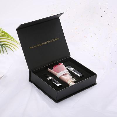 China Custom Logo Recyclable Luxury Hair Extension Box Packaging Magnetic Gift Box With You Design for sale