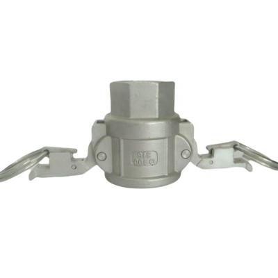 China Self-locking oil camlocks type D for sale