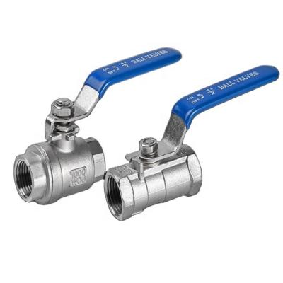 China General Stainless Steel One Piece Ball Valve for sale