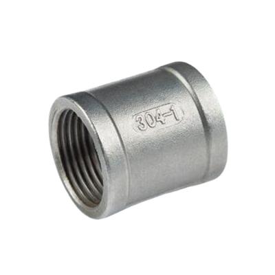 China Oil Stainless Steel NPT Threaded SS316 304 Sanitary Pipe Fittings Coupling Plug Banded for sale