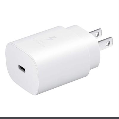 China Original Mobile Phone Fast Charger 25W USB Palladium Adaptive Fast Charging Charger For Galaxy Note 10 A71 A70 A50 S20 Ultra for sale