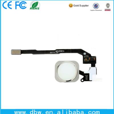 China for iphone 5s home button flex cable, for iphone 5s Ip5s screen start key for sale