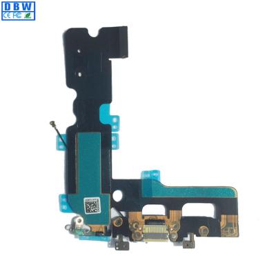 China For iPhone 7 Plus Black And White Charging Charger Left Dock Mic Flex Cable CH-2017 for sale