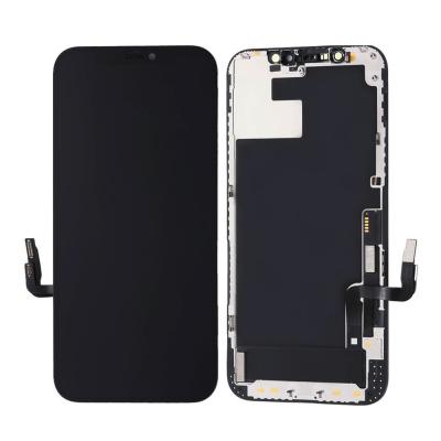 China Mobile Phone Touch+frame+oca+front Glass For Iphone 12 Pro Screen Max Replacement Incell Lcd Screen Ip-12 Display for sale