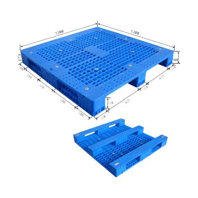 China 1300*1300 Open Deck Single-Faced Grid Plastic Pallet for Heavy Duty Warehouse Storage for sale