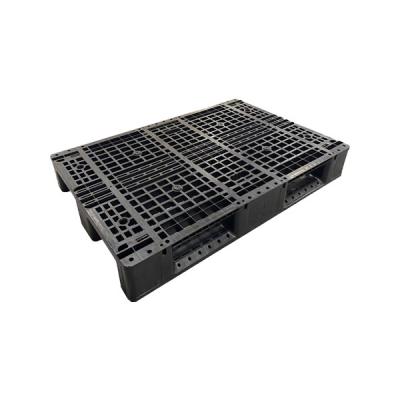 China Dynamic Load 1.5T HUADING 1210 Size Blow Molding Plastic Pallet for Industrial Packaging for sale