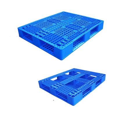 China HUADING 6 Runner Open Deck HDPE Recyclable Plastic Pallet for Euro Pallet Management for sale