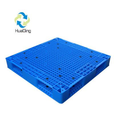 China HUADING Industrial Packaging Direct from Recycle Used Plastic Pallets 1000*1000*150mm for sale