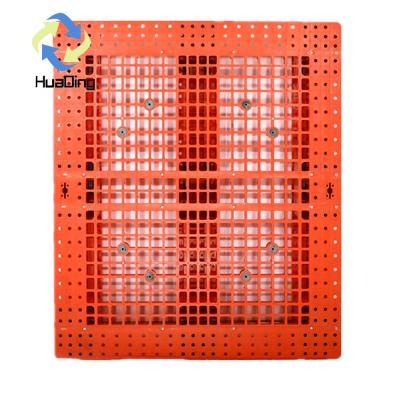 China 1T Rackable Load HDPE/PP Material Plastic Pallet for HUADING Industry and Euro Pallet for sale