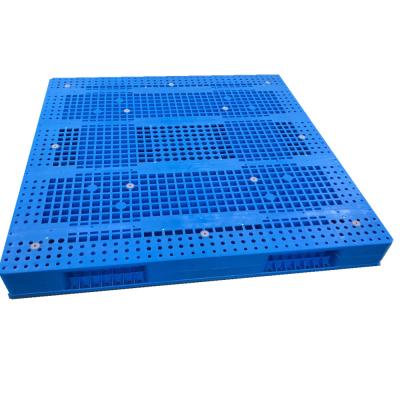 China Static Load 4000kg HUADING 1500X1500mm gestapeld dubbelgezicht open dek platte plastic pallet Te koop