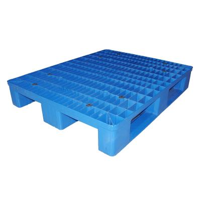 China 800 Weight Single Faced Plastic Pallet for Dynamic Load up to 1T and Smooth Handling for sale