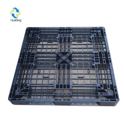 China HUADING 1100*1100mm Recycled HDPE One Way Plastic Pallet for Dynamic Load of 0.6T for sale