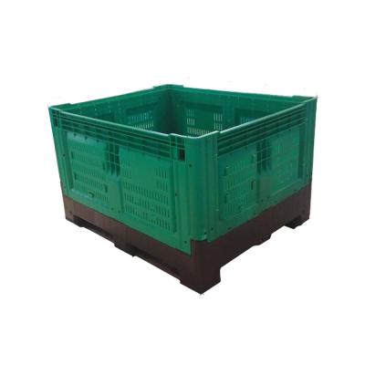 China Interial Dimension 1120x910x610mm Grid Plastic Pallet Box for Agricultural Euro Sales for sale