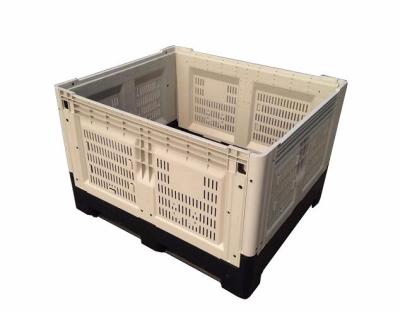 China Recyclable 1210H810A PP Pallet Container Bin Heavy Duty for Logistics and Pallet Rack for sale