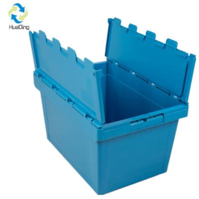 China Rectangle Plastic Stackable Storage Boxes and Bins for Durable Organization for sale