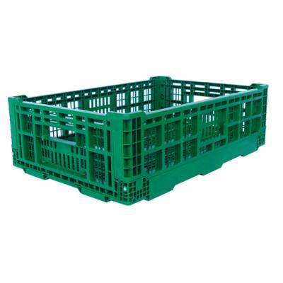 China 2.25kg Lightweight Small Collapsible Plastic Crates for Fruits and Vegetables for sale