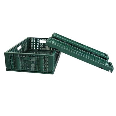 China HUADING Plastic Foldable Crate for Storing Fruits and Vegetables 2.25kg Capacity for sale