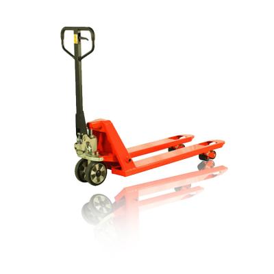 China 3000Kg 1-10T Hydraulic Hand Pallet Truck 3-position Handle and Fork Length of 1150/1220mm for sale