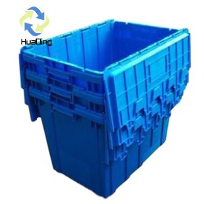 China HUADING Plastic Large Moving Boxes PP Design Style Others Nested And Stacked Storage for sale