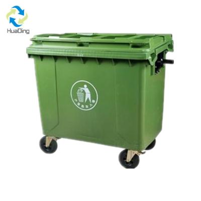 China 1100L Waste Management Large Garbage Container Dustbin Dumpster with Labeling Options for sale