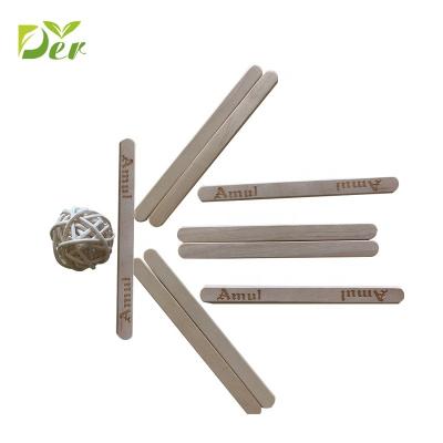 China Excellent quality ice cream stick decoration and viable 114x10x2mm popsicle sticks for sale