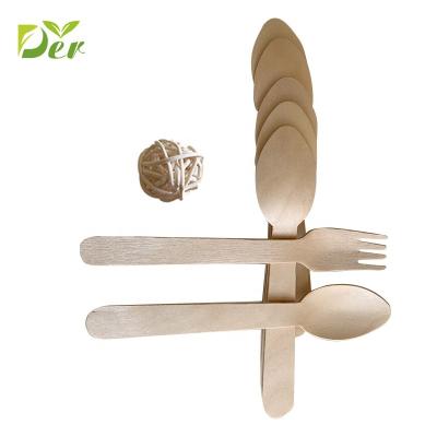 China Disposable high quality unique wooden forks and wholesale wooden forks for sale