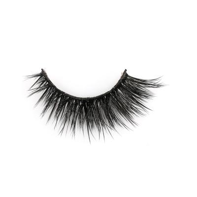 China 2022 New Trend Cashmere Eyelashes Natural Long Faux Mink Flat Lashes for sale