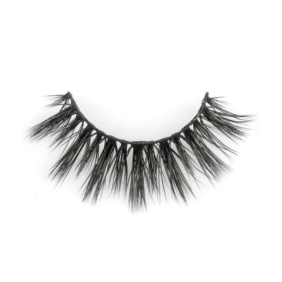 China WorldBeauty New 2022 Long Sales Style Very Light Natural Hot Flat Faux Mink Eyelashes Lashes Lashes With Soft Strips for sale