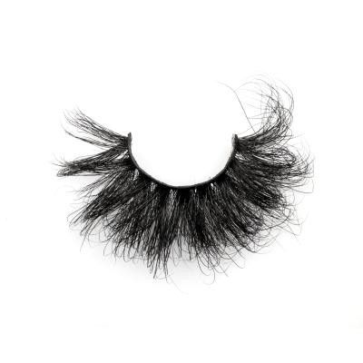 China Luxury Thick Private Label 3D Mink Lashes Fluffy Mink Lashes Bulk Mink Strip Lashes for sale