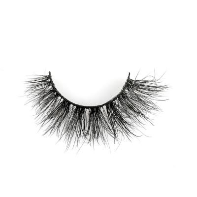 China 2022 Luxury Thick Popular Wholesale 3D 5D Mink Lashes Supplier Mink Fluffy Eyelash for sale