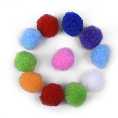 China Wholesale Soft And Safe DIY Handcraft Or Craft 20Mm Pom Pom Ball Festival Decoration Christmas Decorations for sale