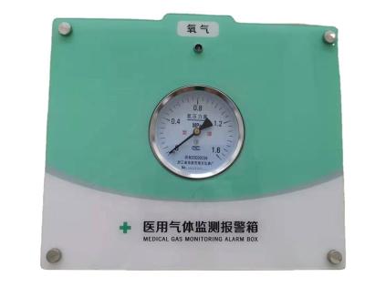 China Hospital gas alarm system pipeline for air, oxygen, N2O gas alarm medical main mechanical gas alarm BFMGA01 for sale