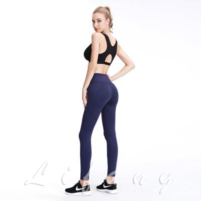 China Wholesale Breathable Women's Two-Piece Yoga Wear Suit Specially Designed For Exercise Sports Running Bra And Yoga Pants Set for sale