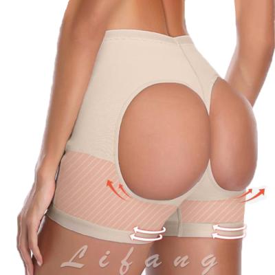 China Wholesale Antibacterial Butt Enhancement Seamless Panties Butt Lifter Shapewear Tummy Control Shaper Underwear Women for sale