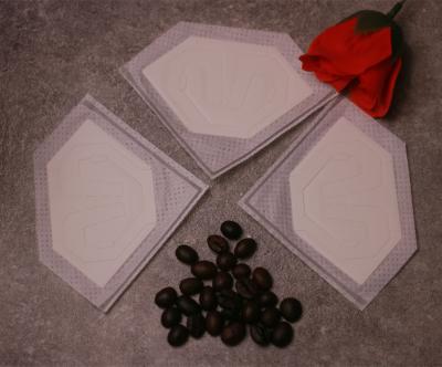 Κίνα Food Easy To Carry Disposable Drip Coffee Cup Filter Bags With Diamond-shape προς πώληση