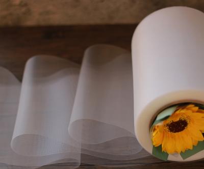 China Food Grade PLA Corn Fiber Mesh Roll For Tea Bags Pla Mesh Roll For Teabag for sale