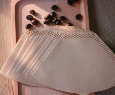 China Food Fashion China Factory Directly Hand Drip Paper Coffee Filter Soft Water Flow for sale