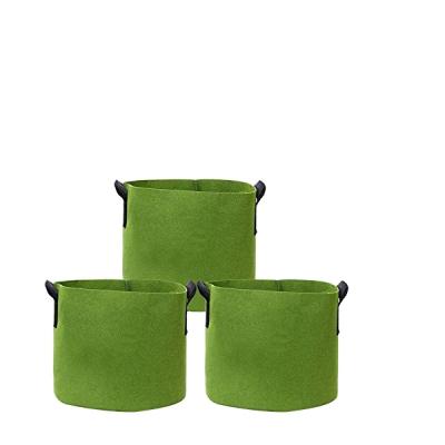 China Handmade Garden Flowersfelt Plant Growth Fabric Raised Bed Felt Grow Bag Planter Pot for sale