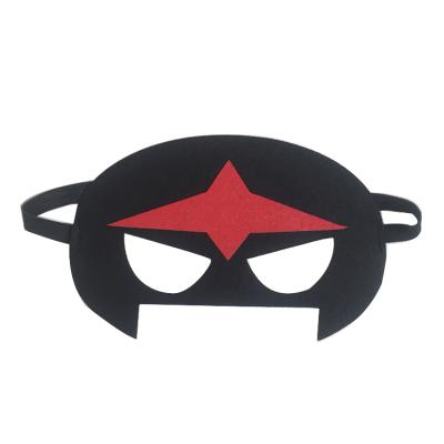 China Eco-Friendly And Durable Custom Style Decoration Props Party And Festival Felt Face Mask for sale