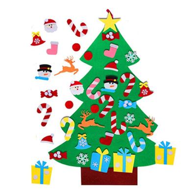 China Factory Wholesale Christmas Decoration Home Decoration Gift Artificial Christmas Decoration Felt Christmas Tree for sale