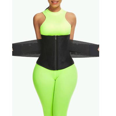 China Stimulate Fat Burning & lose weight workout neoprene abdomen slimming sweat waist shaper with elastic strap for women for sale