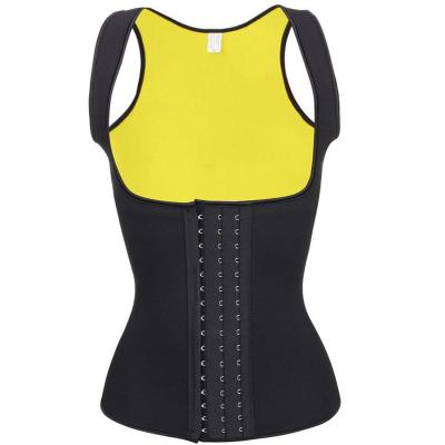 China Breathable shapeware compression neoprene waist training tummy control sauna vest for women for sale