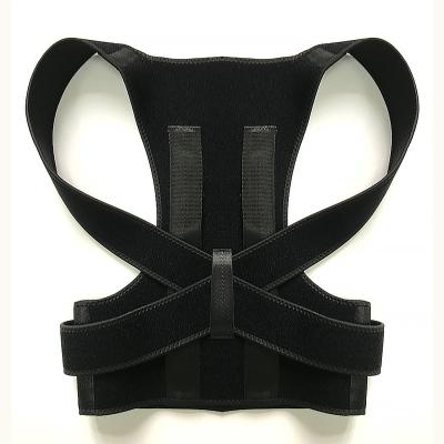 China Neoprene Back Braces Upper Neoprene Adjustable Backbrace Shoulder Support Correct Posture Set For Kyphosis Scoliosis Pain for sale