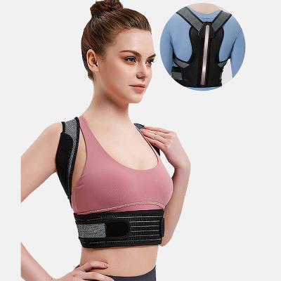 China Mesh Elastic Professional Design Protective Back Brace Breathable Posture Body Trainer For Back Support for sale