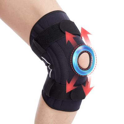 China Heavy Support Neoprene Knee Support Braces Adjustable Sport Knee Guards With 4 Springs for sale