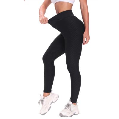 China Breathable New 2021 Gym Fitness Butt Crac! crack! tiktok seamless workout leggings booty lift yoga for women for sale