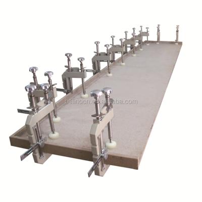 China Stone Seam Joint 300mm Height 90 Degree Stone Fixture G Miter Flange For Granite Countertops Seam Glue Jointer for sale