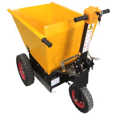 China Transport electric mobile sand dump truck with three wheels for concrete, brick and sand for sale